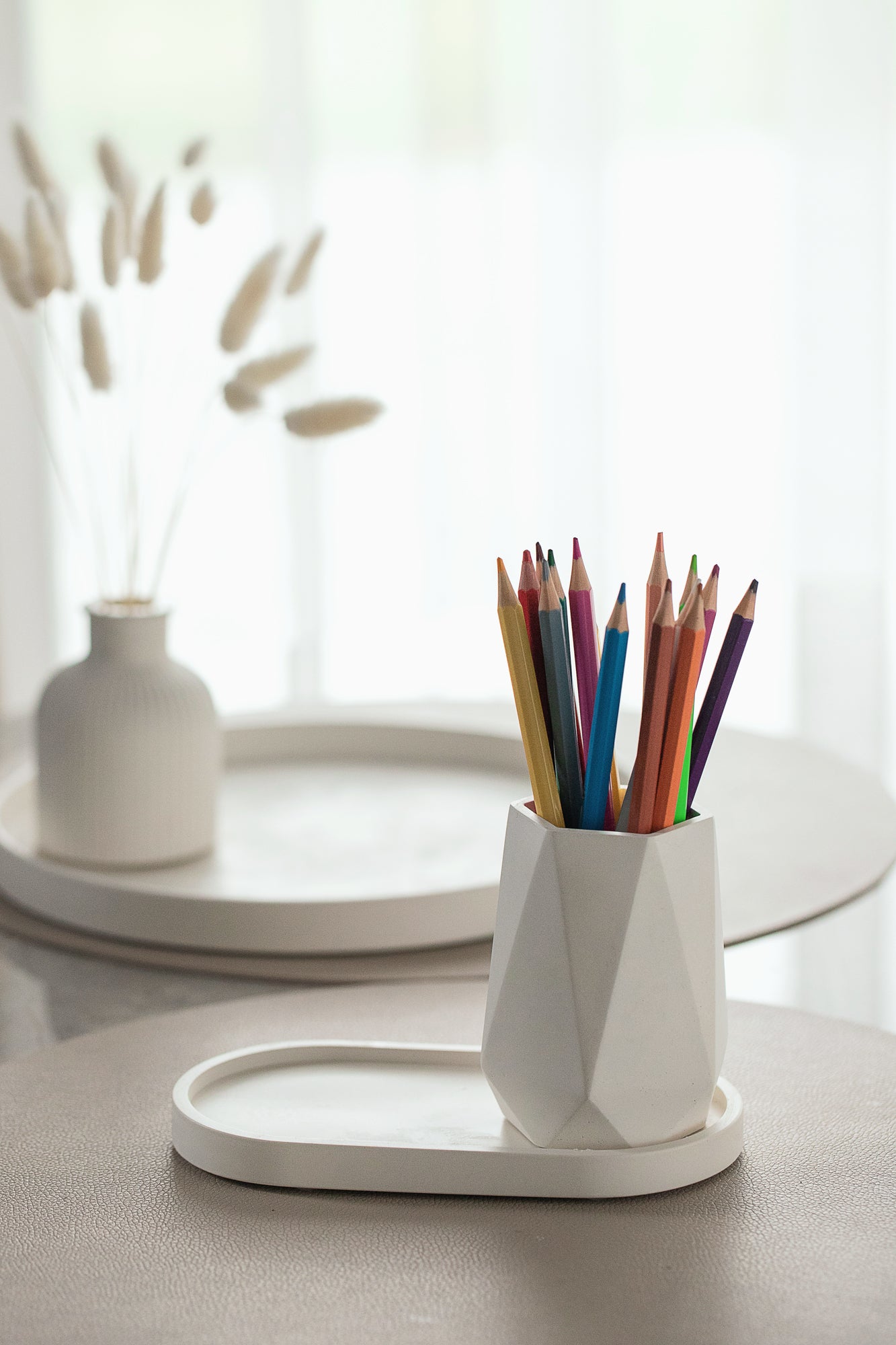 Diamantförmige Vase für Trockenblumen - Blumentopf Wohnkultur, Einweihungsgeschenk