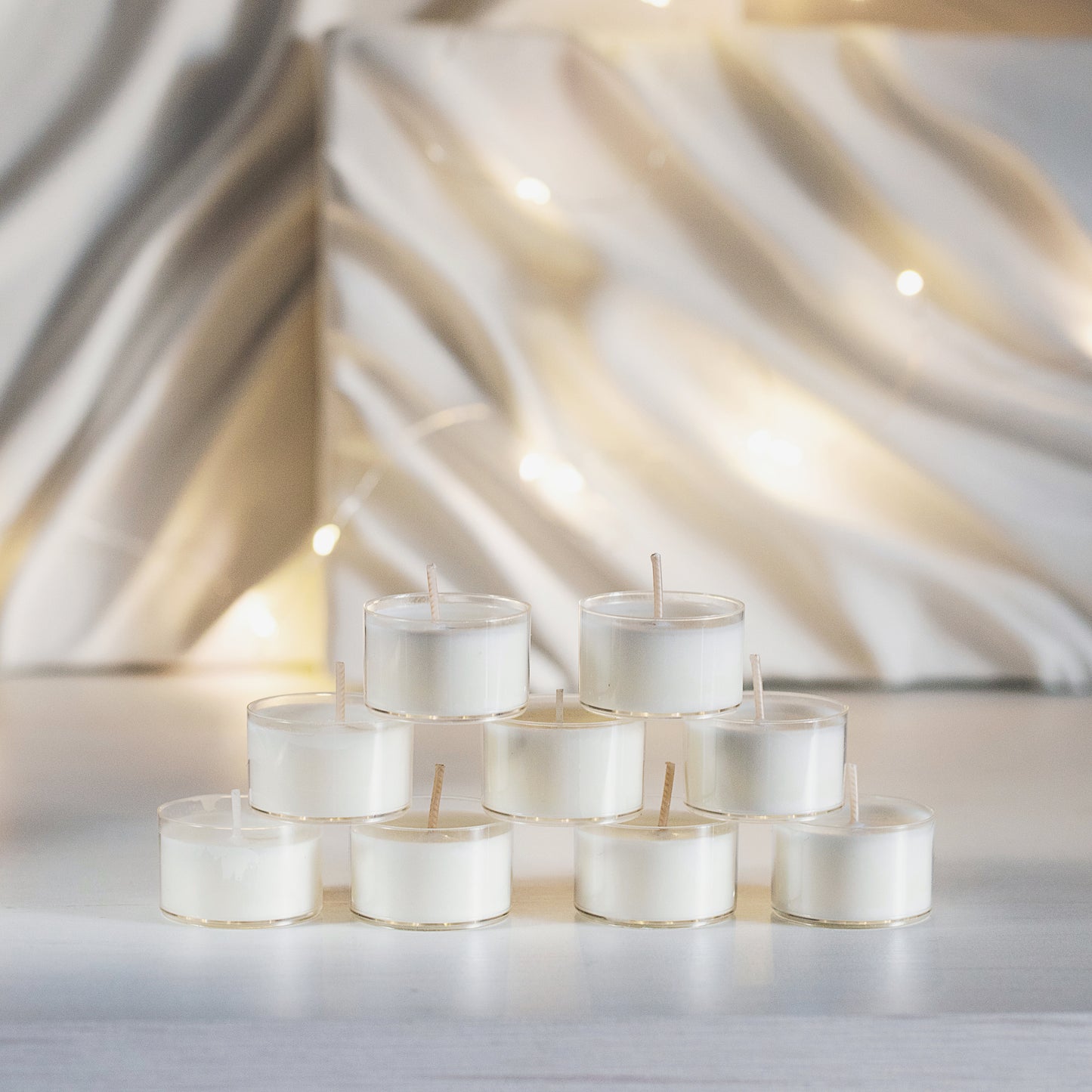 Candle Fragrances Sample Pack - Tea Candle Set of 8 - Scented Coconut Wax Tea Candles