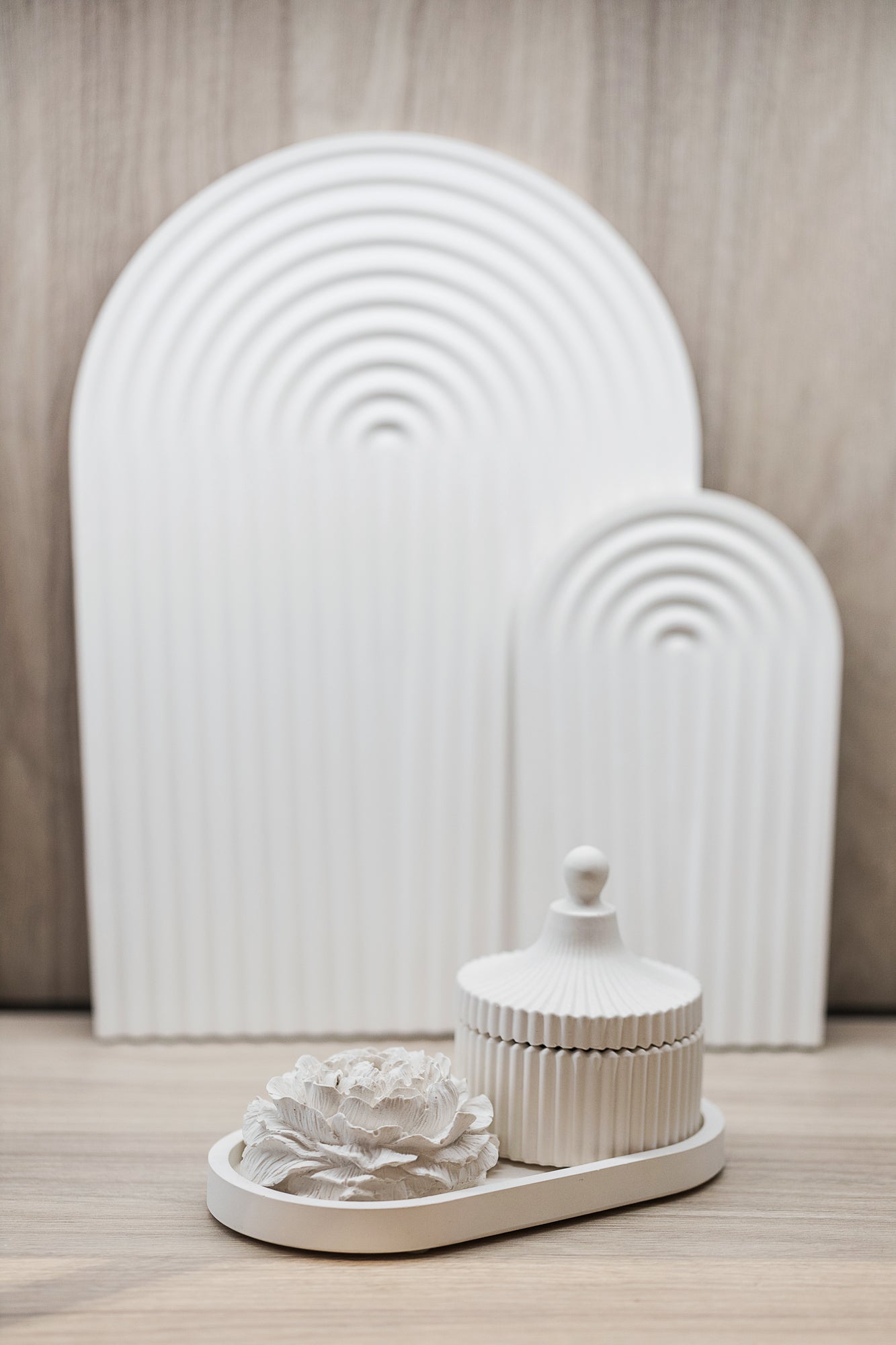 Bogen-Tablett, Kerzentablett, Wanddekoration, Wohnkultur