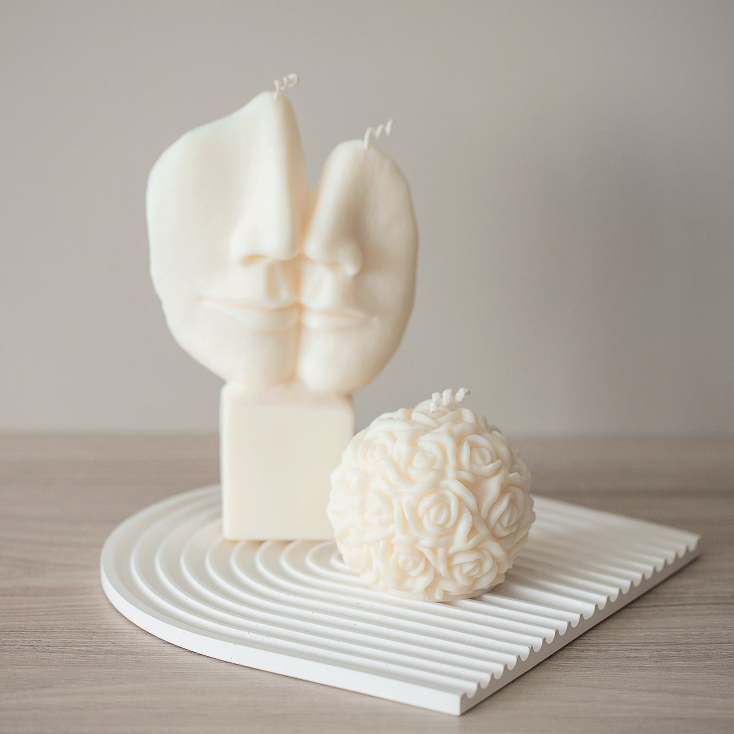 Bogen-Tablett, Kerzentablett, Wanddekoration, Wohnkultur