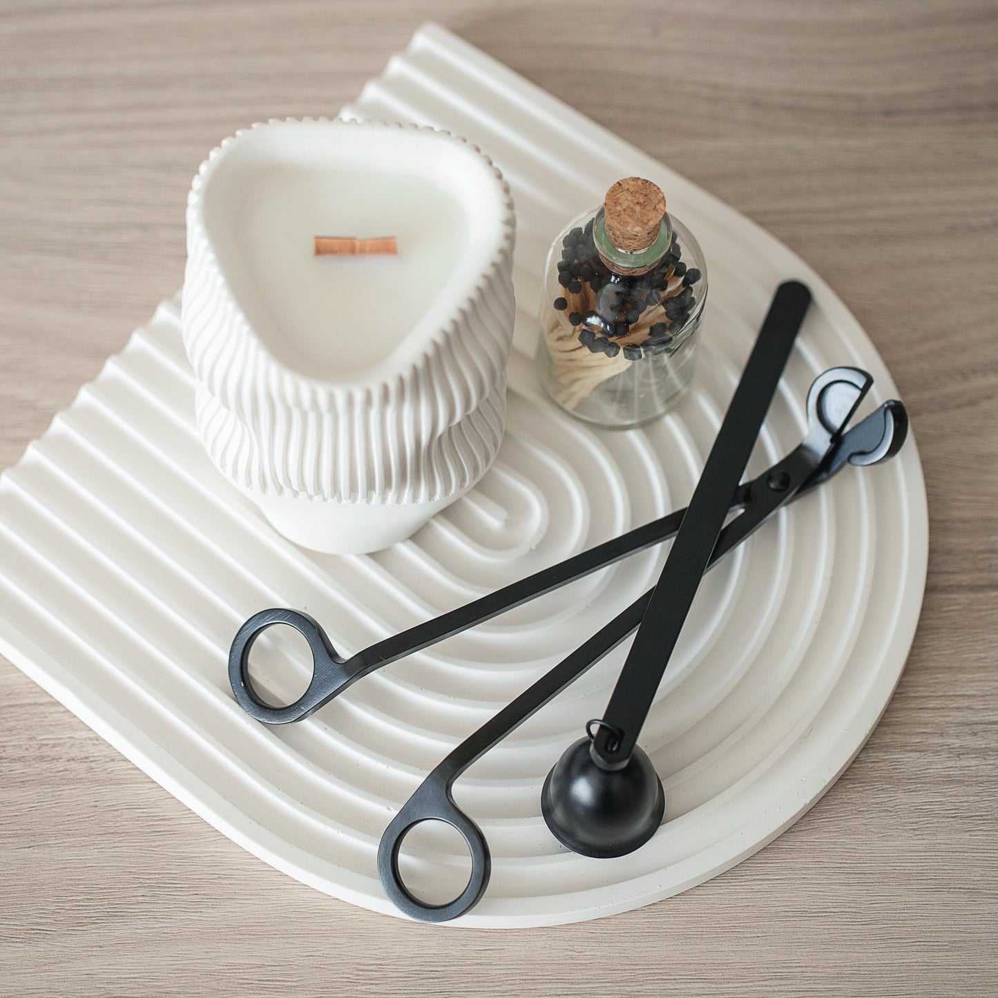 Bogen-Tablett, Kerzentablett, Wanddekoration, Wohnkultur