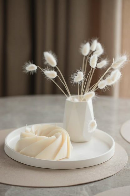 Diamantförmige Vase für Trockenblumen - Blumentopf Wohnkultur, Einweihungsgeschenk