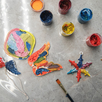 Schneeflockenornament elegante Weihnachtsbaumdekoration & durchdachte Geschenkidee (Set mit 8 Stück)