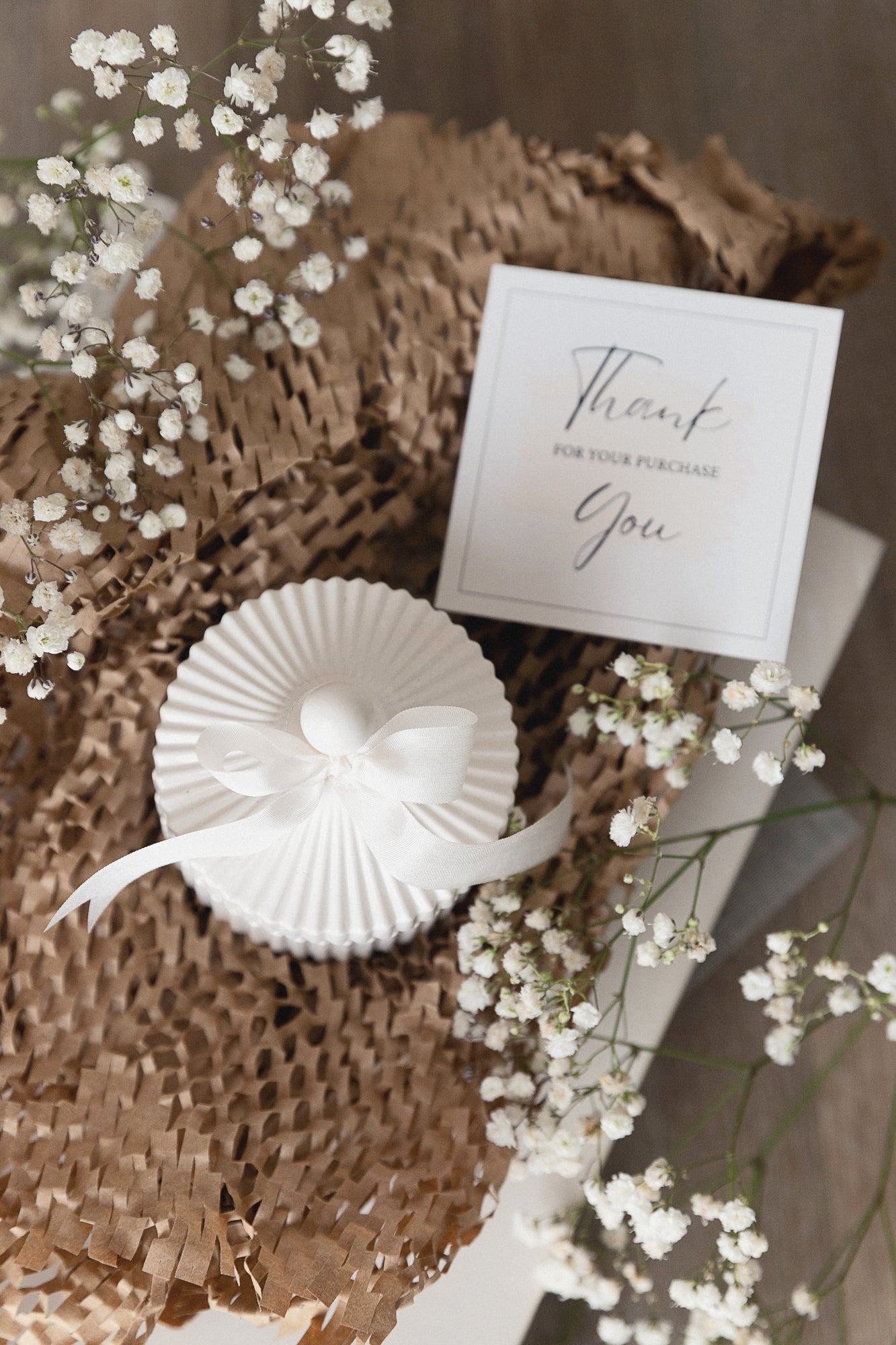 Duftkerzen- und Tablett-Set Handgemacht aus Kokoswachs, Aromaölen & Holzdocht