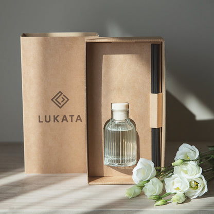 Räucherdiffusor 90ml mit 8 Stäbchen – Kompakter & stilvoller Raumduft